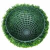 Plastic Boxwood Buxus Grass Hanging Topiary Ball - 32 cm Green