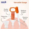 3-in-1 Baby Feeding Set: Dropper, Syringe Dispenser & Brush