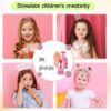 Plastic Beads Craft Kit for Kids - DIY Jewelry Making Set