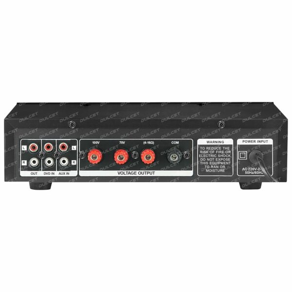 60W High Power Mono PA Amplifier for Wall & Ceiling Speakers - Image 2
