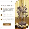 Amethyst Crystal Tree ? Reiki Charged Feng Shui for Healing & Growth (25cm)