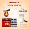 Stresscom Ashwagandha Capsules - 120 Count for Stress Relief