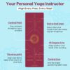 Extra Wide Non-Slip Yoga Mat with Carry Strap - 6mm Thick
