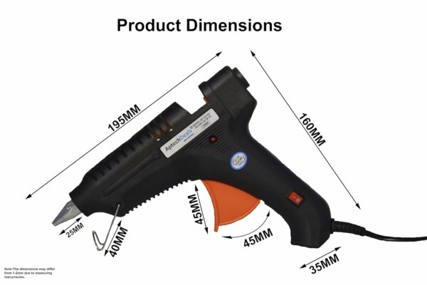 100W Glue Gun with 5 Glue Sticks - Fast & Reliable Adhesive - Image 3