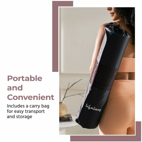 Yoga Mat for All Levels | 6mm TPE Cushioning | Lightweight & Portable