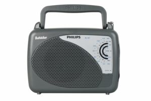 Portable Radio with MW/SW/FM Bands & Telescopic Aerial