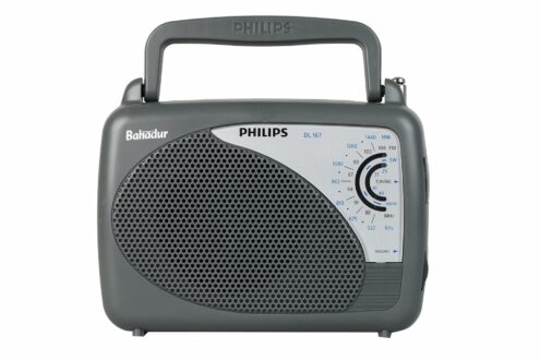 Portable Radio with MW/SW/FM Bands & Telescopic Aerial