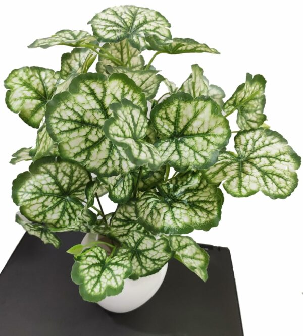 Natural Looking Artificial Money Plant Tree with Pot for Home and Office Decor - Image 2
