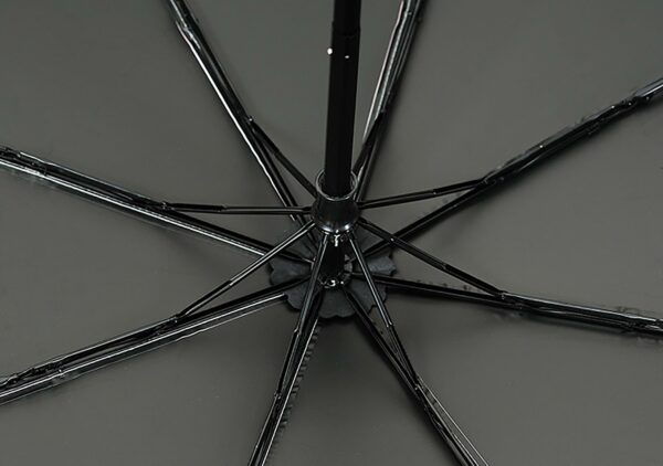 Compact 3-Fold Travel Umbrella - Auto Open/Close, Lightweight - Image 3