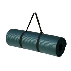 Extra Thick NBR Yoga and Exercise Mat with Carrying Strap