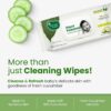Natural Baby Wet Wipes - Plant-Based, Cucumber Extract, 60 Pcs (Pack of 3)