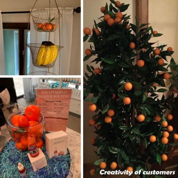 Lifelike Artificial Mini Tangerines for Home and Party Decor - 3 pcs - Image 5