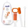 3-in-1 Baby Feeding Set: Dropper, Syringe Dispenser & Brush