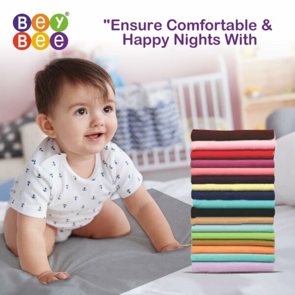 Waterproof Quick Dry Bed Protector Sheet for Babies - 140x100cm - Image 4