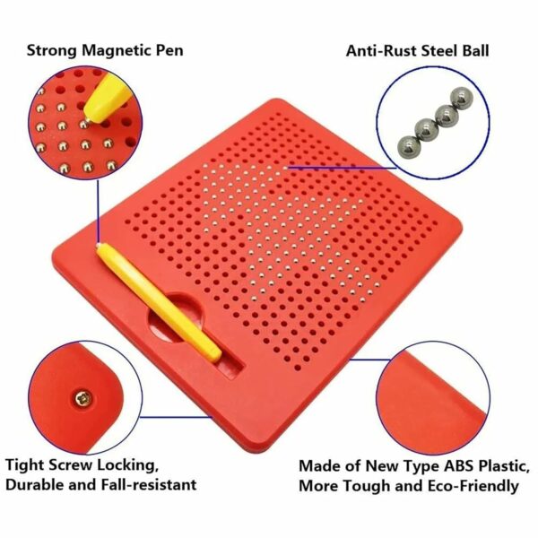 Magnetic Drawing Board for Kids - Erasable Doodle Pad - Image 4