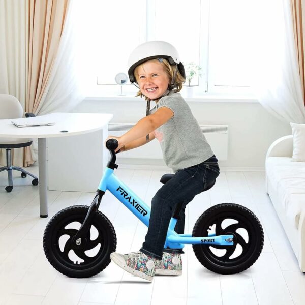 Lightweight Balance Bike for Kids 2-5 Years - Blue - Image 5