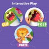 Scissor Skills Activity Book for Kids - 25 Fun Crafts & 2 Safe Scissors