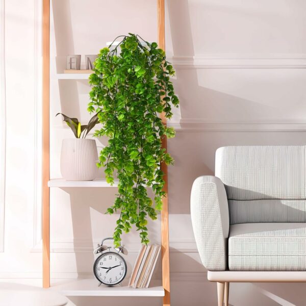 Artificial Hanging Fern Vine - 1Pcs Faux Ivy Leaves for Indoor & Outdoor Decor - Image 5