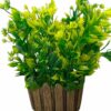 Artificial Green Bonsai Plant with Pot - 25cm for Home & Office Decor
