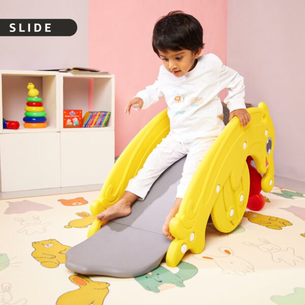2 in 1 Foldable Slide and Rocker for Kids - Multi-Purpose Toy - Image 3