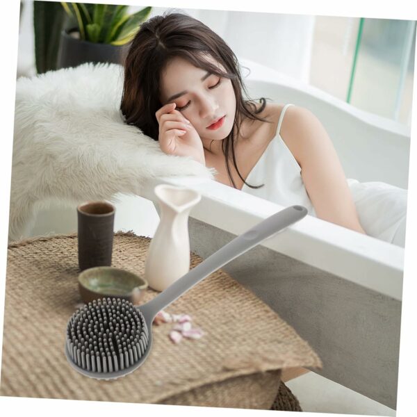 Premium Silicone Back Scrubber with Long Handle for Easy Cleaning - Image 5