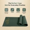 Extra Thick 6MM TPE Yoga Mat for Men & Women - Non-Slip & Versatile