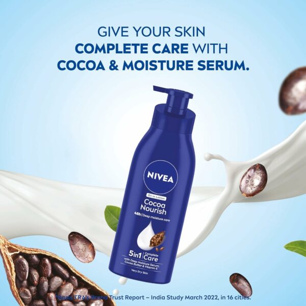 Cocoa Nourish Body Lotion 400ml - Deep Moisture Serum for 48H - Image 4