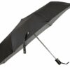 Folding Black Umbrella - 40 Inch UV Protective, 3 Fold