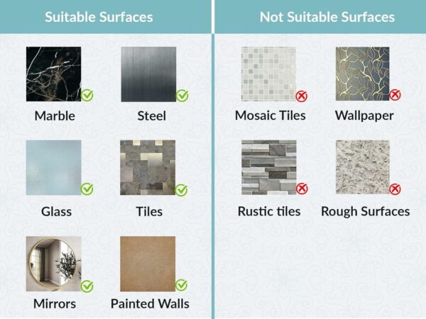 Self Adhesive Bathroom Shelf - Durable Wall Organizer - Image 5