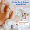 Large Baby Diaper Pants 62 Count - Aloe Vera Infused, Soft & Absorbent