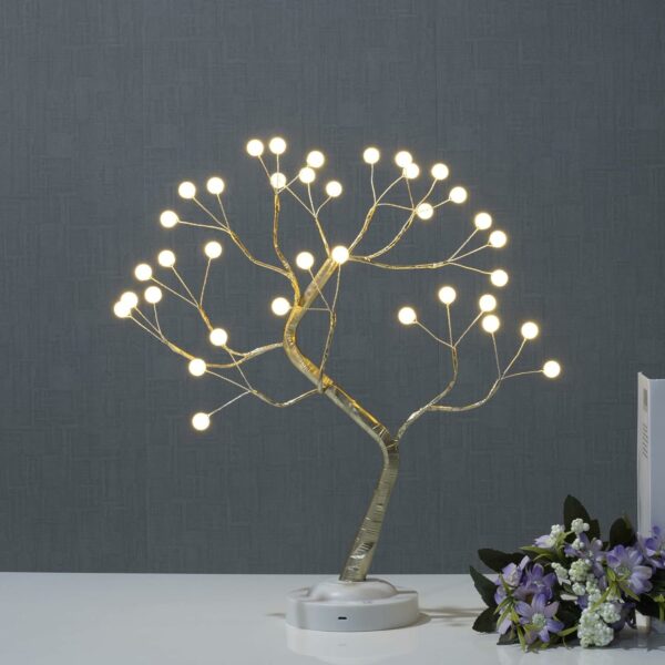 Elegant Bonsai Tree Light with 108 LED Warm White Lights - Image 3