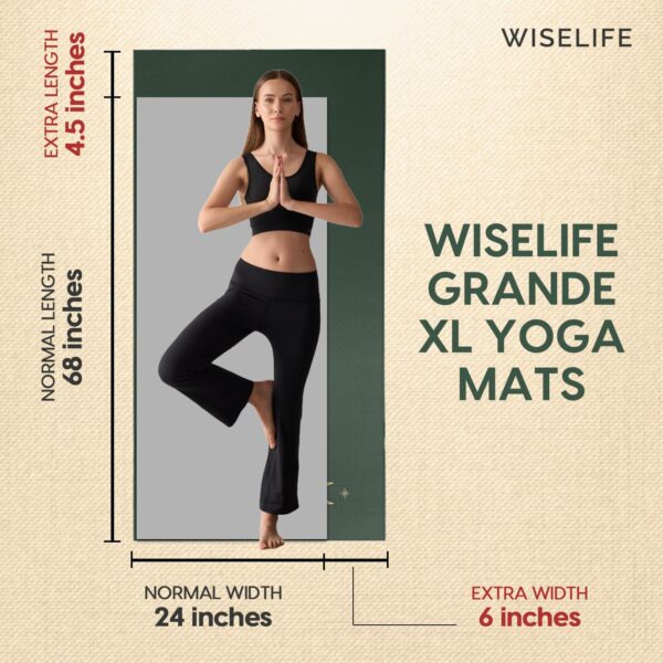 Extra Thick 6MM TPE Yoga Mat for Men & Women - Non-Slip & Versatile - Image 2