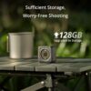 DJI Action 2 Power Combo 128GB - 4K Action Camera with Extended Battery