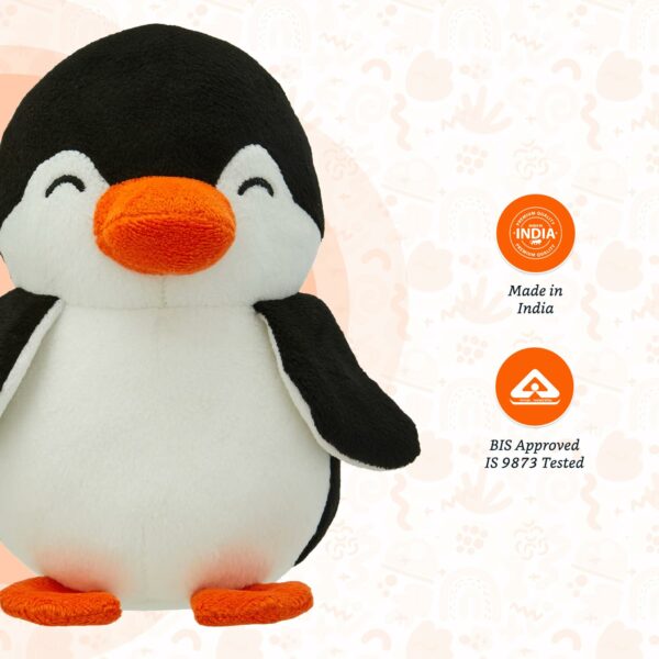 Soft Penguin Plush Toy for Kids - 17 cm Huggable Cuddly Friend - Image 4
