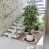 6ft Artificial Ficus Tree with Realistic Silk Leaves for Home Decor