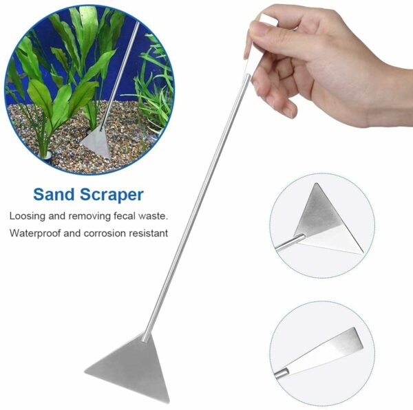 7 in 1 Stainless Steel Aquarium Plant Tools Kit - Rust Resistant - Image 3