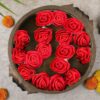 12 Pcs Big Artificial Foam Rose Flowers for DIY Crafts & Decor