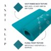6mm TPE Alignment Yoga Mat with Strap - Anti-Slip, Durable, 24x72 inch