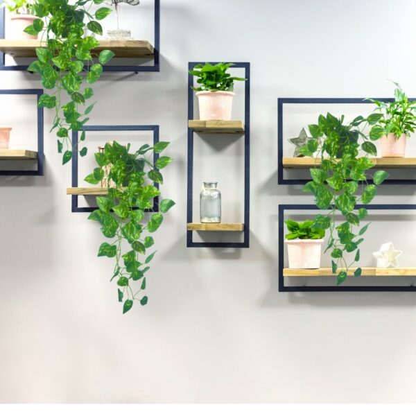 Artificial Hanging Ivy Plants with Pot - 50 cm (2 Pcs) for Home Decor - Image 4