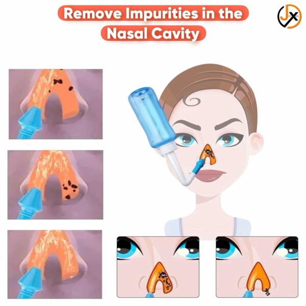 Nasal Wash Neti Pot 300ml - Ergonomic Sinus Rinse System - Image 2