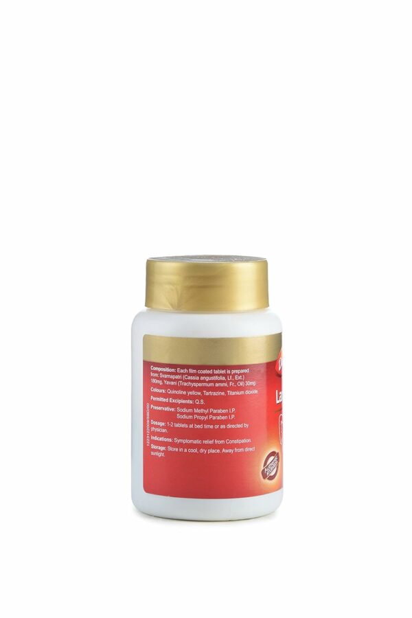 Ayurvedic Laxirid Tablets for Constipation Relief - 60 Tabs - Image 4