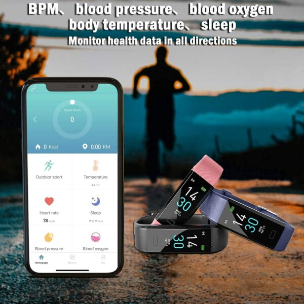 D115 Smart Band - Activity Tracker with Heart Rate & Sleep Monitor - Image 3