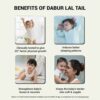 Ayurvedic Baby Massage Oil - 600ml Pack of 3 for Growth