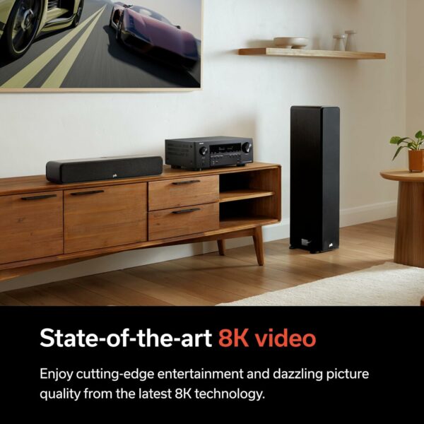 8K Ultra HD 7.2 Channel AV Receiver with Dolby Atmos & HEOS - Image 3