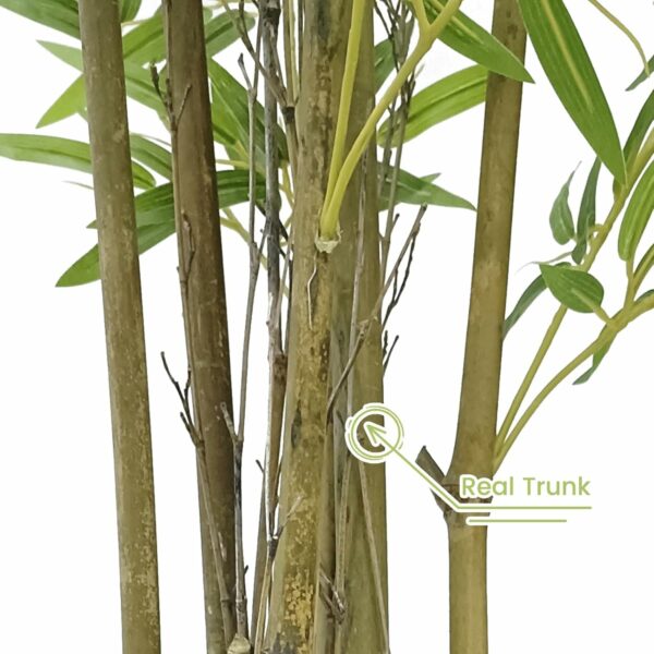 4FT Artificial Bamboo Plant for Home and Office Decor - Image 4
