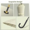 Windproof Macaron Color Stick Umbrella for Women