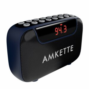 5 in 1 Portable FM Radio with Bluetooth & Recording