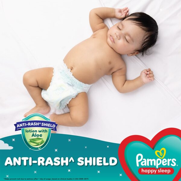 Happy Sleep Pant Style Diapers, Small (S), 62 Count, Anti Rash Shield - Image 5