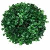 Set of 4 Green PVC Eucalyptus Boxwood Topiary Grass Balls - 18 cm