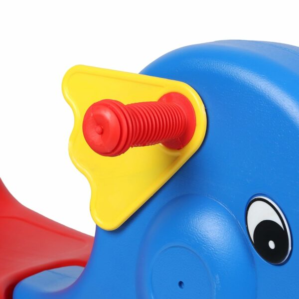 Tusker Elephant Ride-On Rocker Toy for Kids - Safe & Durable - Image 3